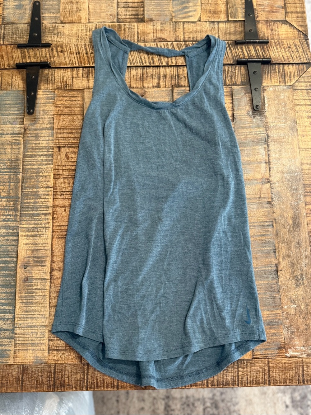 Nike Blue Racerback Tank Top